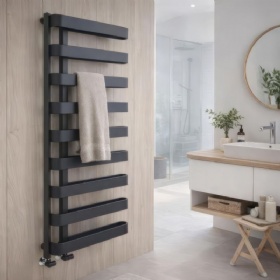 ET Series Hydronic Heated Towel Rail