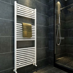 ME Series Hydronic Heated Towel Rail