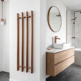 MU Series Hydronic Heated Towel Rail